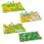 Jucarii, Copii si Bebe - Jucarii si jocuri - Jucarii & jocuri educative - Seturi de artizanat - Set creativ de stickere reutilizabile Animale, Djeco - Infinity.ro