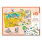 Jucarii, Copii si Bebe - Jucarii si jocuri - Jucarii & jocuri educative - Seturi de artizanat - Set creativ de stickere reutilizabile Animale, Djeco - Infinity.ro