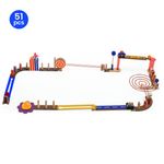 Jucarii, Copii si Bebe - Jucarii si jocuri - Seturi de constructie si cuburi - Seturi de constructie - Set de constructie trasee Zig & Go Junior, Djeco - Infinity.ro