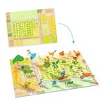 Jucarii, Copii si Bebe - Jucarii si jocuri - Jucarii & jocuri educative - Seturi de artizanat - Set creativ de stickere reutilizabile Ferma, Djeco - Infinity.ro