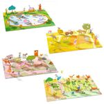 Jucarii, Copii si Bebe - Jucarii si jocuri - Jucarii & jocuri educative - Seturi de artizanat - Set creativ de stickere reutilizabile Ferma, Djeco - Infinity.ro