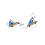 Jucarii, Copii si Bebe - Jucarii si jocuri - Jucarii & jocuri educative - Seturi de artizanat - Set creativ de stickere reutilizabile Masini, Djeco - Infinity.ro