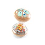 Jucarii, Copii si Bebe - Jucarii si jocuri - Jucarii bebelusi - Jucarii zornaitoare - Zornaitoare din lemn cu ursulet BabySabli, Djeco - Infinity.ro