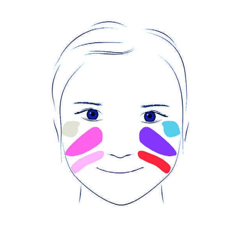 Jucarii, Copii si Bebe - Jucarii si jocuri - Jucarii de rol - Frumusete, bijuterii si accesorii fetite - Trusa make-up culori pastel non alergice, Djeco - Infinity.ro
