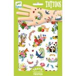 Ingrijire personala si Cosmetice - Ingrijire personala - Ingrijire corp - Tatuaje temporare - Tatuaje Primavara fericita, Djeco - Infinity.ro