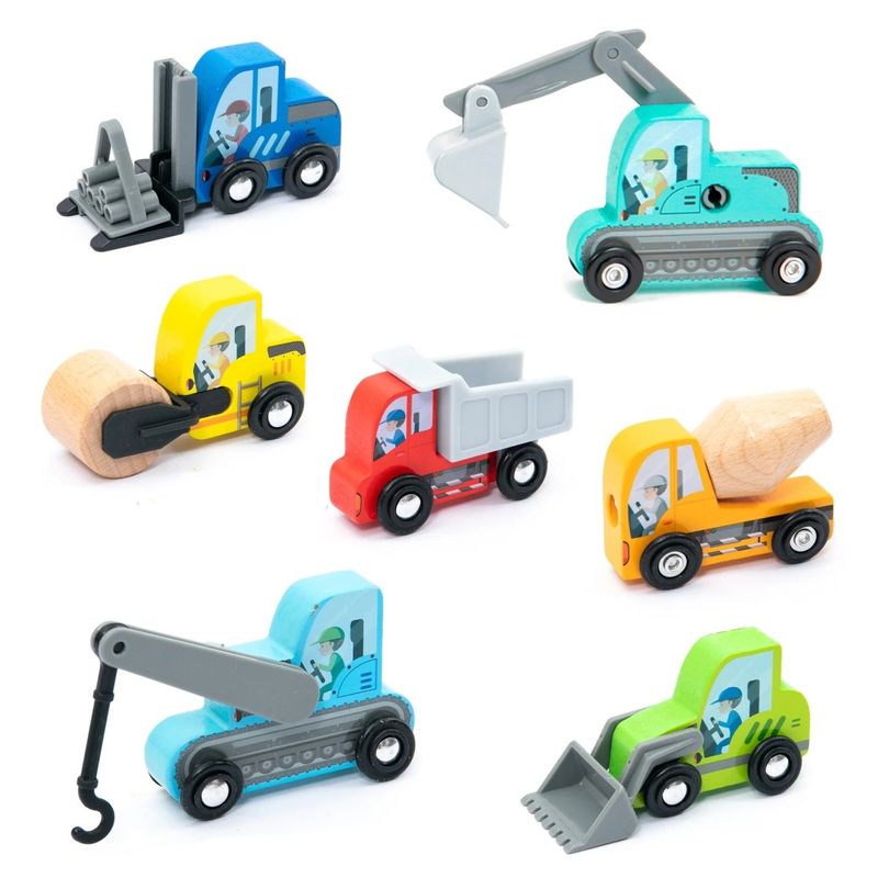 Jucarii, Copii si Bebe - Jucarii si jocuri - Vehicule si jucarii cu telecomanda - Utilaje constructie de jucarie - Set de vehicule pentru constructii, UMU Toys - Infinity.ro