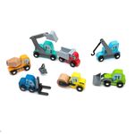 Jucarii, Copii si Bebe - Jucarii si jocuri - Vehicule si jucarii cu telecomanda - Utilaje constructie de jucarie - Set de vehicule pentru constructii, UMU Toys - Infinity.ro