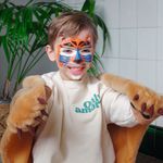 Jucarii, Copii si Bebe - Igiena si ingrijire - Produse machiaj copii - Set pictura pe fata Animale salbatice, Djeco - Infinity.ro