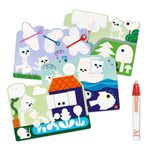 Jucarii, Copii si Bebe - Jucarii si jocuri - Jucarii & jocuri educative - Seturi pictura si desen - Set pictura cu apa In gradina, Djeco - Infinity.ro