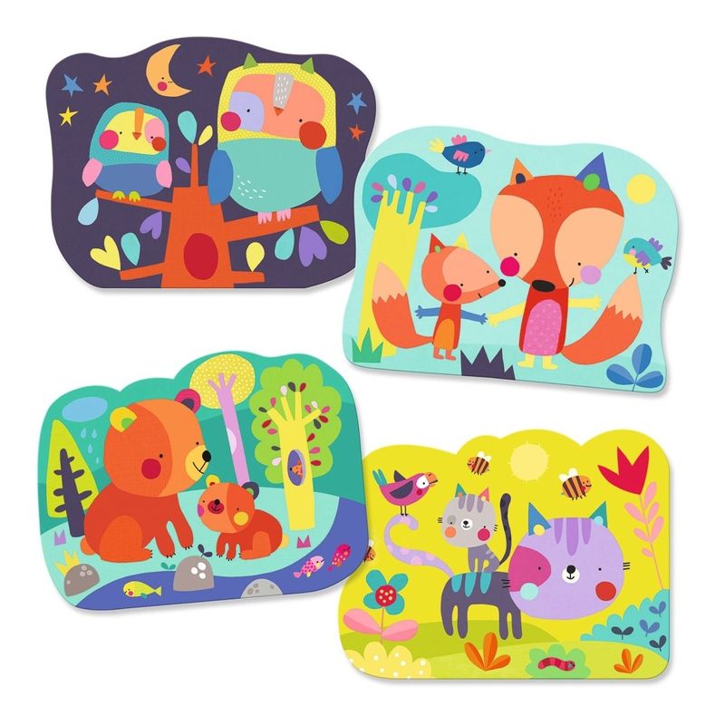 Jucarii, Copii si Bebe - Jucarii si jocuri - Jucarii & jocuri educative - Seturi pictura si desen - Set pictura cu apa In padure, Djeco - Infinity.ro