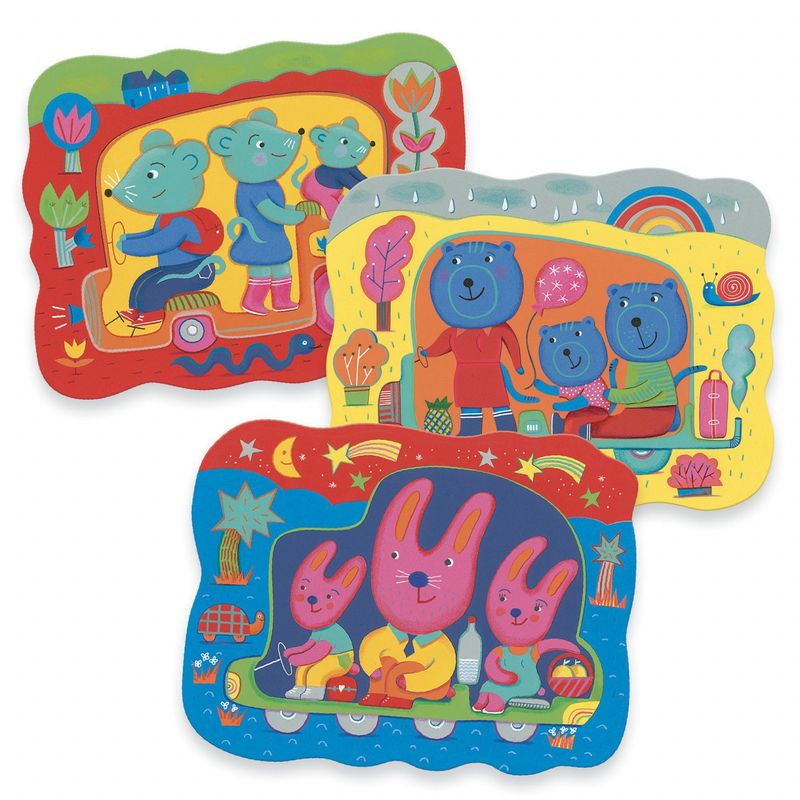 Jucarii, Copii si Bebe - Jucarii si jocuri - Jucarii & jocuri educative - Seturi pictura si desen - Set pictura cu apa La drum, Djeco - Infinity.ro