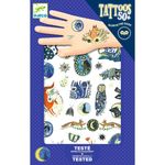 Ingrijire personala si Cosmetice - Ingrijire personala - Ingrijire corp - Tatuaje temporare - Tatuaje temporare fosforescente Animale nocturne, Djeco - Infinity.ro
