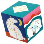Jucarii, Copii si Bebe - Jucarii si jocuri - Seturi de constructie si cuburi - Cuburi si caramizi - Turn de construit Animale, Djeco - Infinity.ro