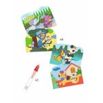 Jucarii, Copii si Bebe - Jucarii si jocuri - Jucarii & jocuri educative - Seturi pictura si desen - Set pictura cu apa Joaca in natura, Djeco - Infinity.ro