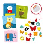 Jucarii, Copii si Bebe - Jucarii si jocuri - Jucarii & jocuri educative - Seturi de artizanat - Tablouri cu fetru Animale, Djeco - Infinity.ro