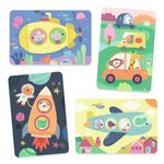 Jucarii, Copii si Bebe - Jucarii si jocuri - Jucarii & jocuri educative - Seturi pictura si desen - Set pictura cu apa Vehicule, Djeco - Infinity.ro