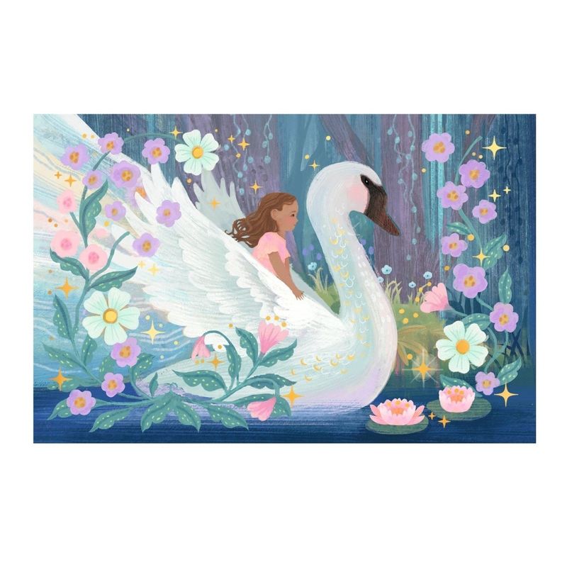 Casa si Gradina - Decoratiuni - Decoratiuni petrecere - Accesorii pentru petrecere - Set de invitatii Animale fantastice, Djeco - Infinity.ro