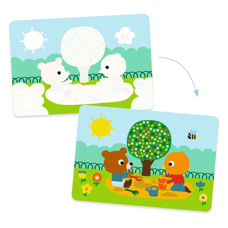 Jucarii, Copii si Bebe - Jucarii si jocuri - Jucarii & jocuri educative - Seturi pictura si desen - Set pictura cu apa In parc, Djeco - Infinity.ro