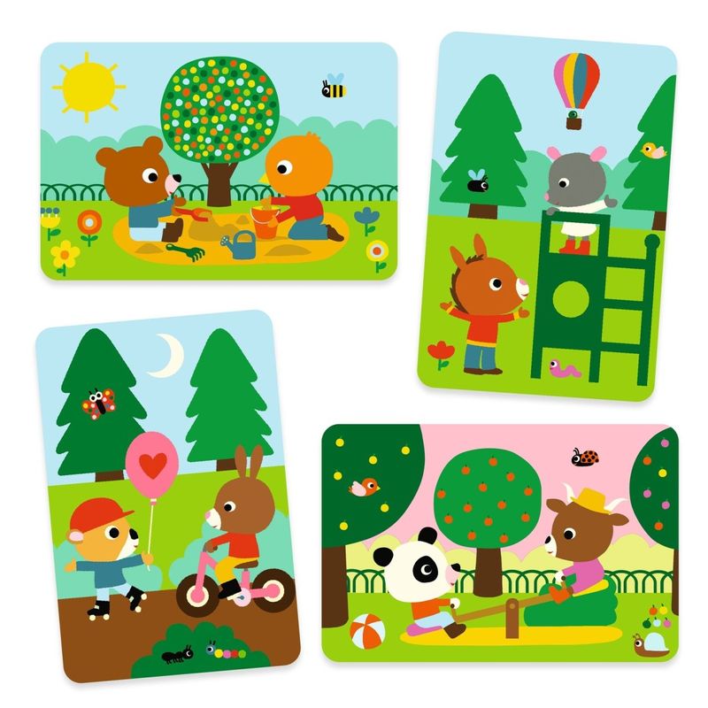 Jucarii, Copii si Bebe - Jucarii si jocuri - Jucarii & jocuri educative - Seturi pictura si desen - Set pictura cu apa In parc, Djeco - Infinity.ro