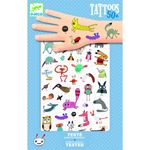 Ingrijire personala si Cosmetice - Ingrijire personala - Ingrijire corp - Tatuaje temporare - Tatuaje temporare Mici vietati, Djeco - Infinity.ro