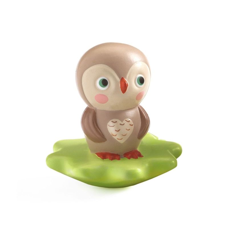 Jucarii, Copii si Bebe - Jucarii si jocuri - Jucarii & jocuri educative - Jucarii interactive - Cutie muzicala magnetica cu bufnita si vulpe, Djeco - Infinity.ro