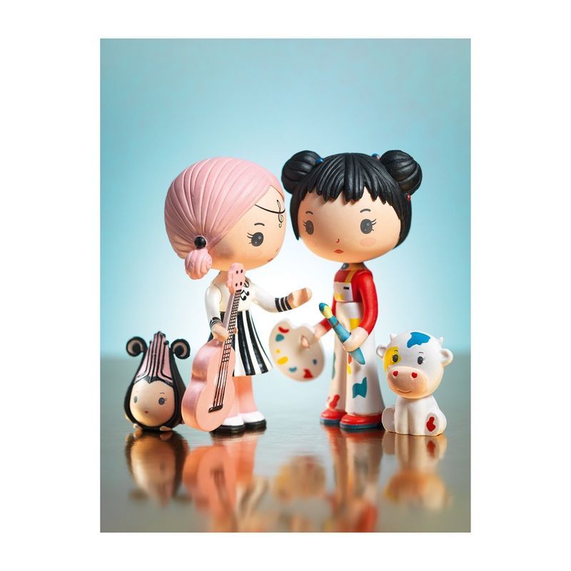 Jucarii, Copii si Bebe - Jucarii si jocuri - Figurine - Figurine Tinyly Barbouille & Gribs, Djeco - Infinity.ro
