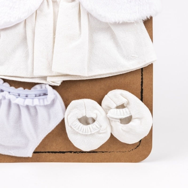 Jucarii, Copii si Bebe - Jucarii si jocuri - Papusi si accesorii - Casute de papusi si mobilier - Hainute albe pentru papusa, Egmont Toys - Infinity.ro