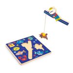 Jucarii, Copii si Bebe - Jucarii si jocuri - Jocuri si puzzle - Puzzle - Joc 2 in 1 puzzle si pescuit magnetic, Djeco - Infinity.ro