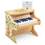Jucarii, Copii si Bebe - Jucarii si jocuri - Jucarii de rol - Instrumente muzicale de jucarie - Instrument muzical Pian electronic Djeco - Infinity.ro