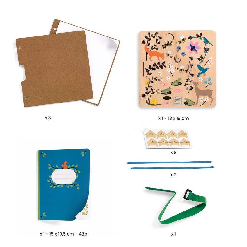 Jucarii, Copii si Bebe - Jucarii si jocuri - Jucarii & jocuri educative - Seturi de artizanat - Joc creativ DIY Botanist în devenire, Djeco - Infinity.ro