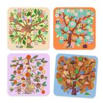 Jucarii, Copii si Bebe - Jucarii si jocuri - Jucarii & jocuri educative - Seturi de artizanat - Joc creativ Colaj cu stickere din fetru, Djeco - Infinity.ro