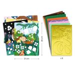 Jucarii, Copii si Bebe - Jucarii si jocuri - Jucarii & jocuri educative - Seturi de artizanat - Joc creativ Colaj cu stickere din spuma, Djeco - Infinity.ro