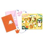 Jucarii, Copii si Bebe - Jucarii si jocuri - Jucarii & jocuri educative - Seturi de artizanat - Joc creativ Colaj cu stickere din spuma, Djeco - Infinity.ro