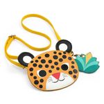 Fashion, accesorii si bijuterii - Copii - Accesorii copii - Genti si rucsacuri copii - Gentuta de umar cu portmoneu Tigrisor, Djeco - Infinity.ro
