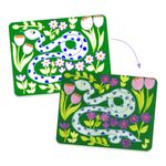 Jucarii, Copii si Bebe - Jucarii si jocuri - Jucarii & jocuri educative - Seturi pictura si desen - Joc creativ de pictura Animale salbatice, Djeco - Infinity.ro