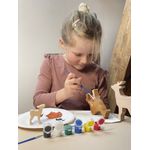 Jucarii, Copii si Bebe - Jucarii si jocuri - Jucarii & jocuri educative - Seturi pictura si desen - Joc creativ de pictat Familia de caprioare, Egmont Toys - Infinity.ro