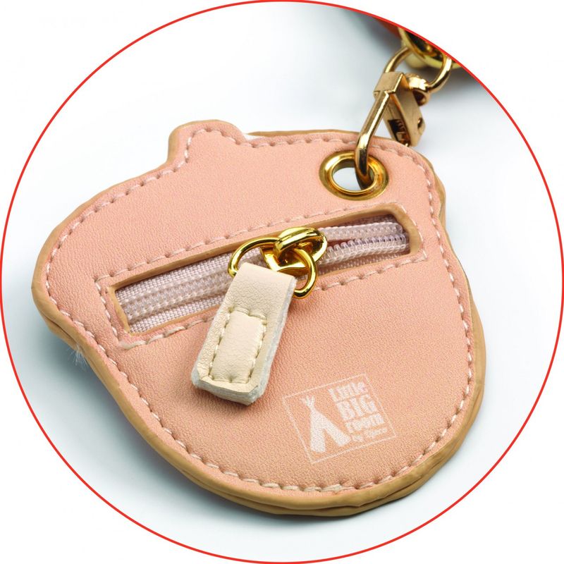 Fashion, accesorii si bijuterii - Copii - Accesorii copii - Genti si rucsacuri copii - Gentuta de umar cu portmoneu Vulpita, Djeco - Infinity.ro