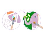 Jucarii, Copii si Bebe - Jucarii si jocuri - Jucarii & jocuri educative - Seturi pictura si desen - Joc creativ de pictura Animale salbatice, Djeco - Infinity.ro