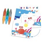 Jucarii, Copii si Bebe - Jucarii si jocuri - Jucarii & jocuri educative - Seturi de artizanat - Joc creativ Delicii la malul mării, Djeco - Infinity.ro