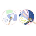 Jucarii, Copii si Bebe - Jucarii si jocuri - Jucarii & jocuri educative - Seturi pictura si desen - Joc creativ de pictura Fluturi si buburuze, Djeco - Infinity.ro