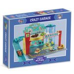 Jucarii, Copii si Bebe - Jucarii si jocuri - Vehicule si jucarii cu telecomanda - Masinute - Garaj pentru masinile Crazy Motors, Djeco - Infinity.ro