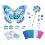 Jucarii, Copii si Bebe - Jucarii si jocuri - Jucarii & jocuri educative - Seturi de artizanat - Joc creativ DIY Aripi si bagheta fermecata, Djeco - Infinity.ro