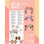 Jucarii, Copii si Bebe - Jucarii si jocuri - Jucarii & jocuri educative - Seturi de artizanat - Joc creativ DIY Coronite cu flori, Djeco - Infinity.ro