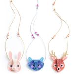 Jucarii, Copii si Bebe - Jucarii si jocuri - Jucarii & jocuri educative - Seturi de artizanat - Joc creativ DIY Coliere secrete, Djeco - Infinity.ro
