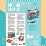 Jucarii, Copii si Bebe - Jucarii si jocuri - Jucarii & jocuri educative - Seturi de artizanat - Joc creativ DIY Cufar secret, Djeco - Infinity.ro