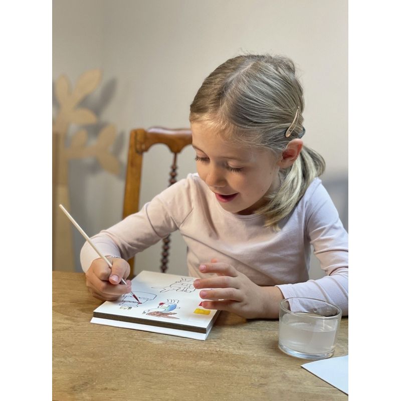 Jucarii, Copii si Bebe - Jucarii si jocuri - Jucarii & jocuri educative - Seturi pictura si desen - Joc creativ Magneti de colorat cu acuarela, Egmont Toys - Infinity.ro