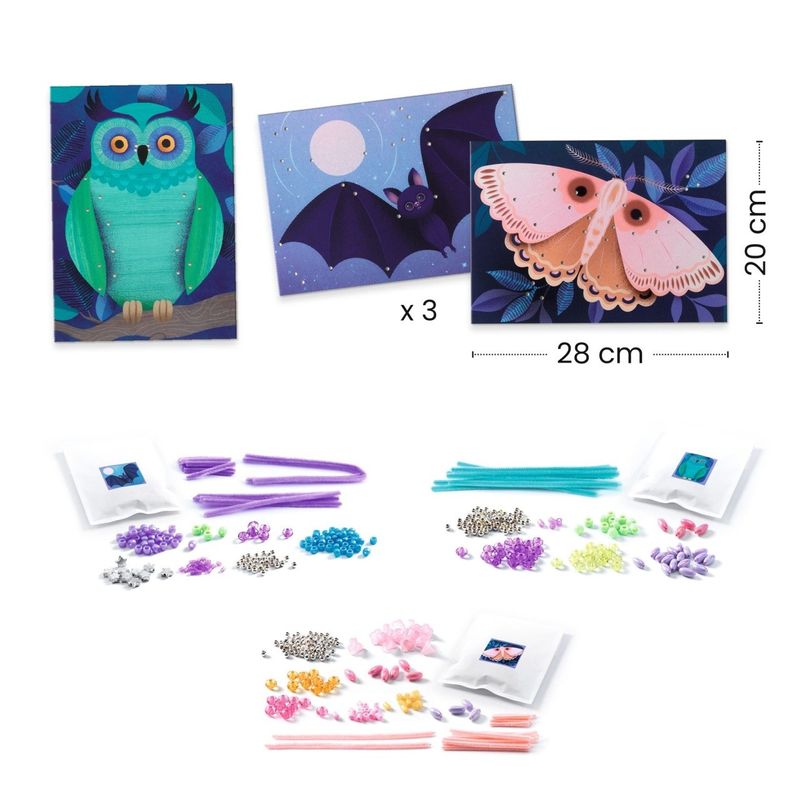 Jucarii, Copii si Bebe - Jucarii si jocuri - Jucarii & jocuri educative - Seturi de artizanat - Joc creativ margele Luminează noaptea, Djeco - Infinity.ro