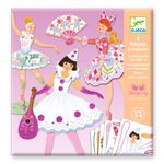 Jucarii, Copii si Bebe - Jucarii si jocuri - Jucarii & jocuri educative - Seturi de artizanat - Set creativ Balerine, Djeco - Infinity.ro