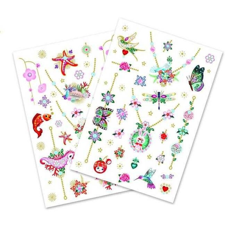 Jucarii, Copii si Bebe - Jucarii si jocuri - Jucarii de rol - Frumusete, bijuterii si accesorii fetite - Tatuaje Bijuterii, Djeco - Infinity.ro