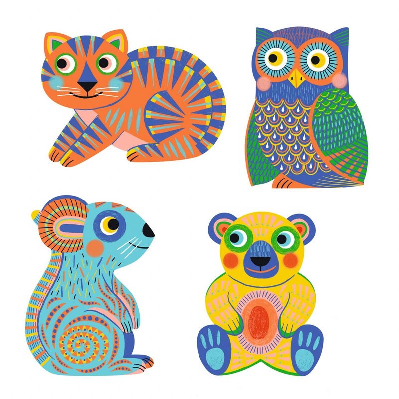 Jucarii, Copii si Bebe - Jucarii si jocuri - Jucarii & jocuri educative - Seturi pictura si desen - Set pictura cu apa Animalo-Ma, Djeco - Infinity.ro
